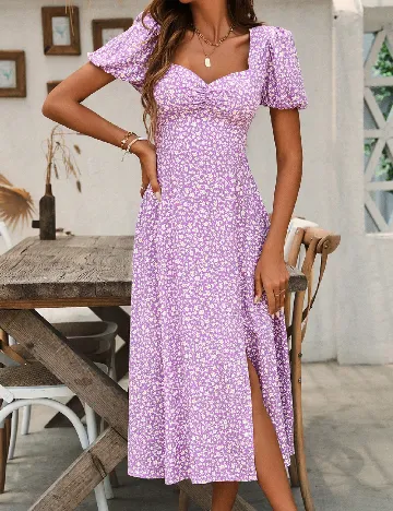 Rochie medie SHEIN, mov