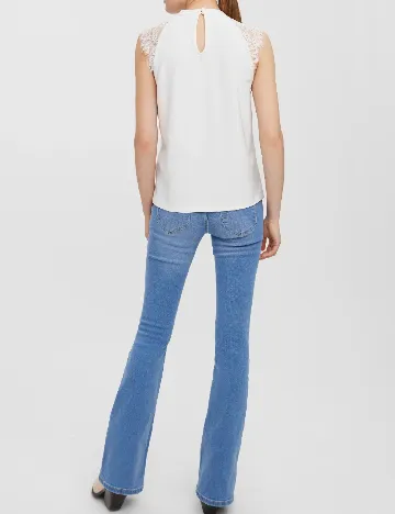 Bluza Vero Moda, alb