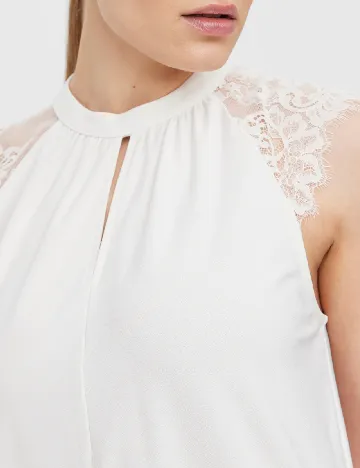 Bluza Vero Moda, alb