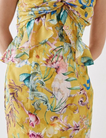 Rochie medie Coast, galben