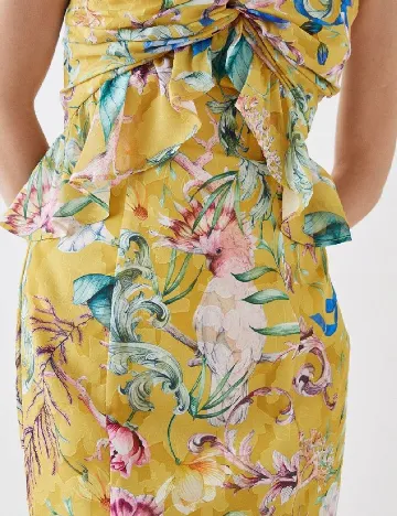 Rochie medie Coast, galben