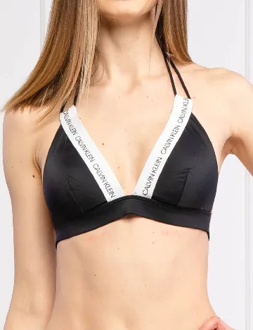 Sutien de baie Calvin Klein, negru