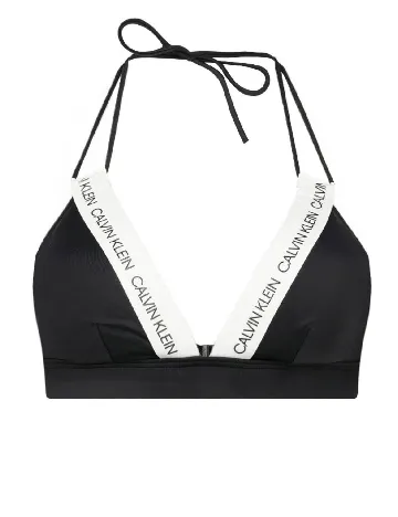 Sutien de baie Calvin Klein, negru