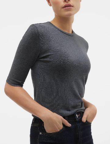 Tricou Vero Moda, gri