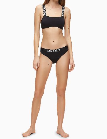 Sutien de baie Calvin Klein, negru