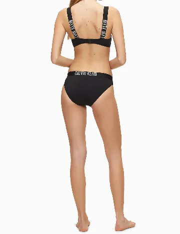 Sutien de baie Calvin Klein, negru