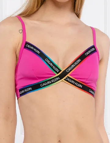 Sutien de baie Calvin Klein, roz