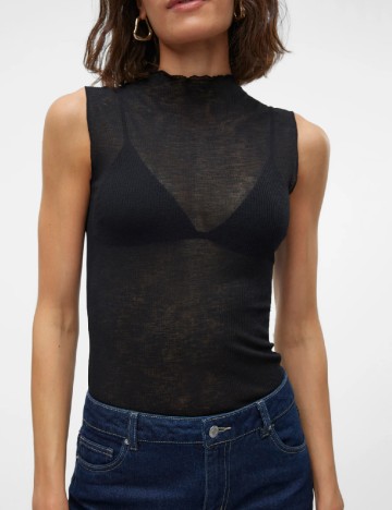 Maiou Vero Moda, negru