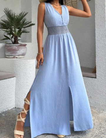 Rochie lunga SHEIN, albastru