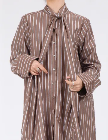Rochie medie Vero Moda, maro