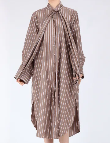 Rochie medie Vero Moda, maro