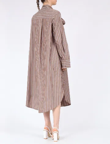 Rochie medie Vero Moda, maro