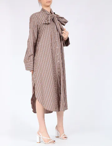 Rochie medie Vero Moda, maro