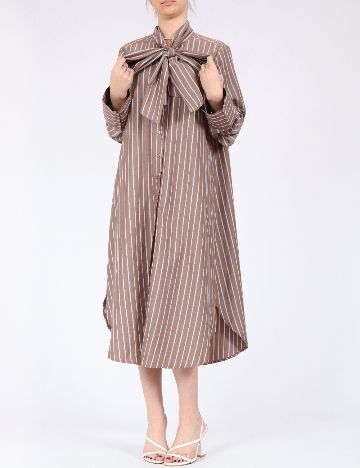 Rochie medie Vero Moda, maro