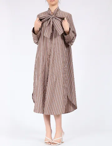 Rochie medie Vero Moda, maro