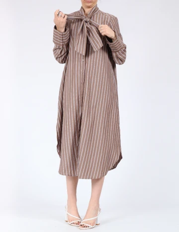 Rochie medie Vero Moda, maro