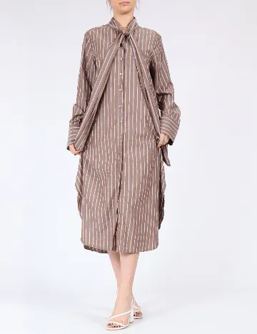 Rochie medie Vero Moda, maro