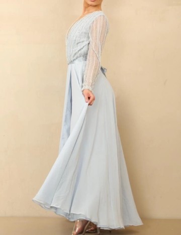 Rochie lunga ASOS, albastru