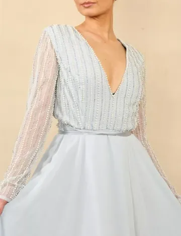 Rochie lunga ASOS, albastru
