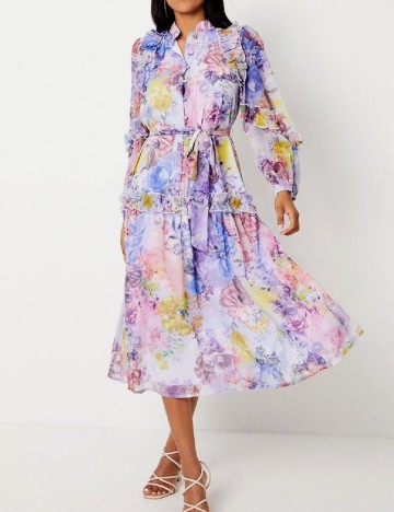 Rochie medie Coast, floral print