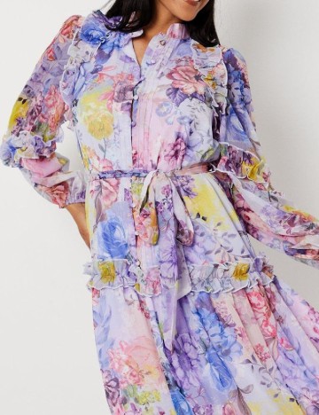 Rochie medie Coast, floral print