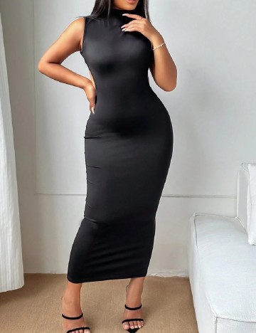 Rochie lunga SHEIN, negru