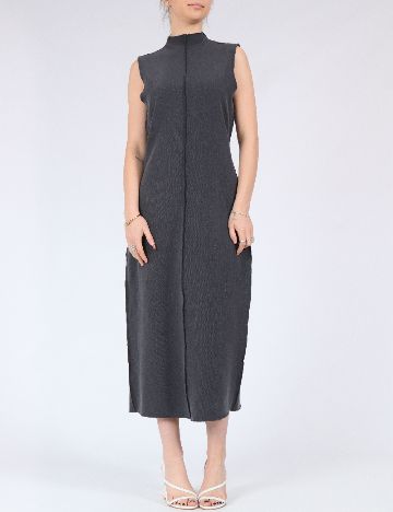 Rochie medie Jacqueline de Yong, gri