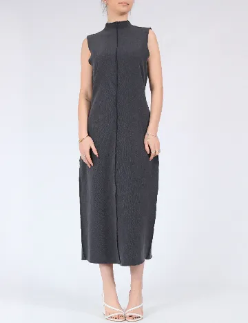 Rochie medie Jacqueline de Yong, gri
