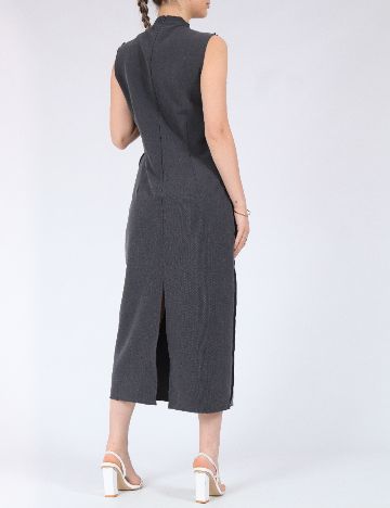 Rochie medie Jacqueline de Yong, gri