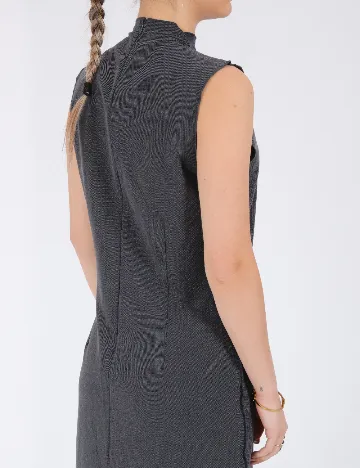 Rochie medie Jacqueline de Yong, gri