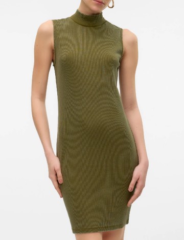 Rochie scurta Vero Moda, verde