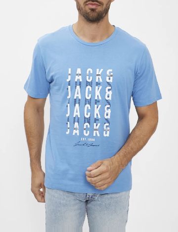 Tricou Jack&Jones, albastru