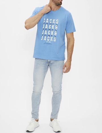 Tricou Jack&Jones, albastru