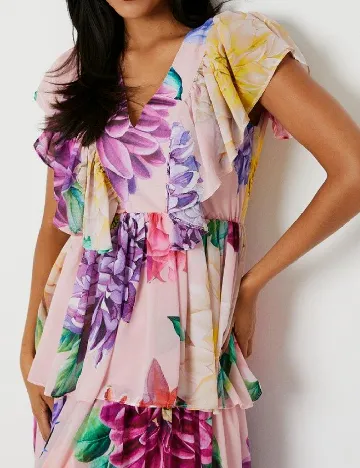 Rochie medie Coast, floral print Floral print