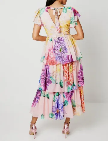 Rochie medie Coast, floral print Floral print