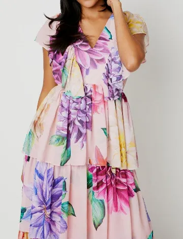 Rochie medie Coast, floral print Floral print
