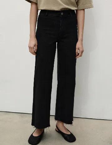 Blugi Mango, negru Negru