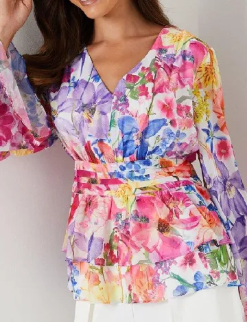 Bluza Coast, floral print