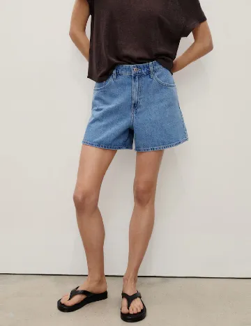 Pantaloni scurti Mango, albastru