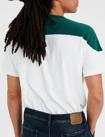 Tricou American Eagle, alb