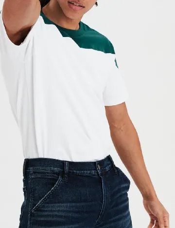 Tricou American Eagle, alb