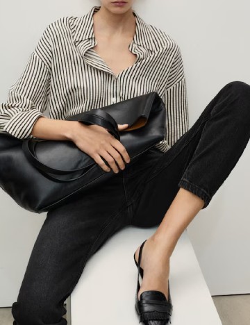 Blugi Mango, negru