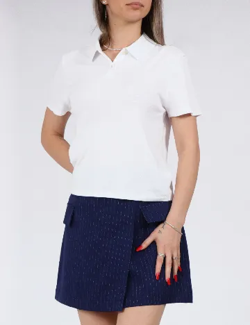 Tricou American Eagle, alb Alb