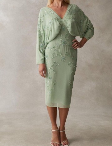 Rochie medie Coast, verde
