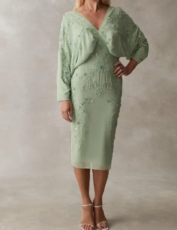 Rochie medie Coast, verde Verde