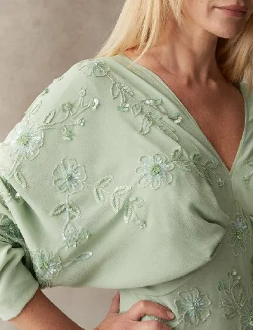 Rochie medie Coast, verde Verde