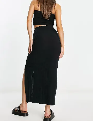 Fusta Miss Selfridge, negru Negru