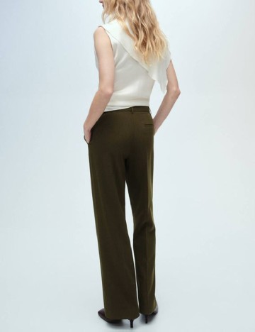 Pantaloni Mango, verde