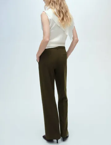 Pantaloni Mango, verde