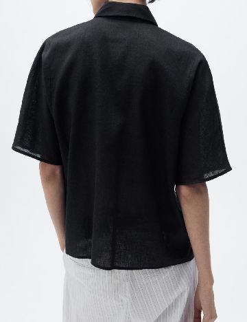 Camasa Mango, negru
